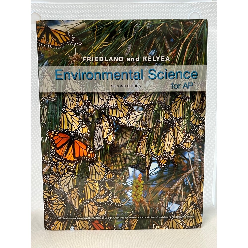 Environmental Science for AP by Friedland and Relyea Rick 2nd Edition (Bx X)